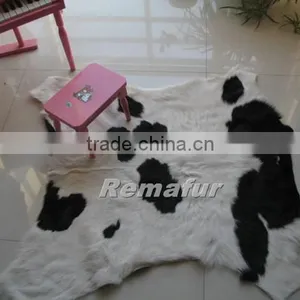 Factory Wholesale Cow Skin Rug in High Quality thumbnail-4