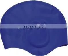 Waterproof Custom Silicone Long Hair Swim Caps/ear Protection Swimming Cap thumbnail-6