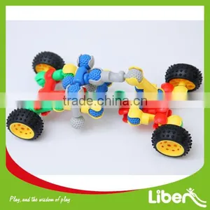 ABS Kids Plastic Block Toys for School Car Model LE.PD.008 thumbnail-1