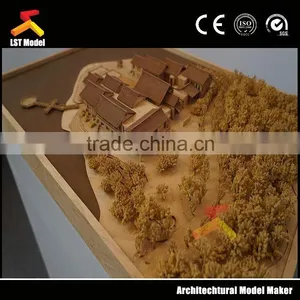 Real Estate Architectural Model Making With Miniature People and Tree Decoration thumbnail-4