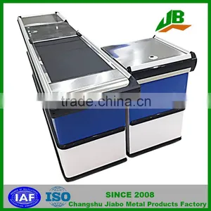 Convenience Store Checkout Counter With Conveyor Belt thumbnail-2