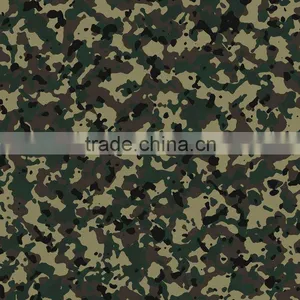 Camouflage Print Nylon Taslon Military Fabric thumbnail-1