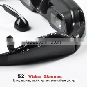 Movies on 52" Virtual Screen EyeWear Video Glasses With Built in 4gb Memory VG280 thumbnail-4
