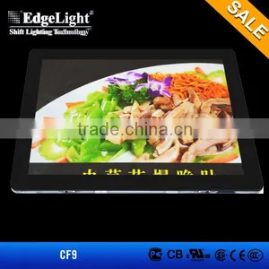 Edgelight CF9 Single Side Magnetic Tablet Menu for Restaurant thumbnail-1