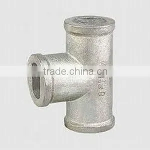 1/2"-4" Stainless Steel Socket Weld Forged Tee / Coupling thumbnail-1