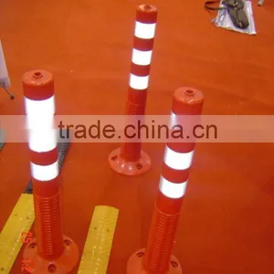 Wholesales PU/EVA Flexible Spring Post Road Delineator Post Safety Sign Post thumbnail-6