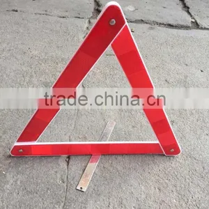 High Visiblity Road Traffic Signs Certification Car Triangle Warning Sign thumbnail-2