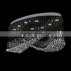 Moder Crystal Ceiling Lamp Decorative Lights for Weddings thumbnail-1