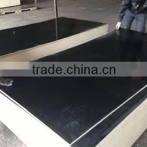 Black Film Faced Plywood, One Time Hot Press and Sanding Shuttering Plywood thumbnail-1