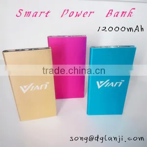 Hot Sale Portable Power Bank Slim 12000mAh Power Bank thumbnail-1
