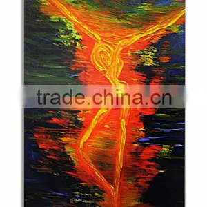 Wooden Modern Simple Abstract Paintings for Office Decor thumbnail-1