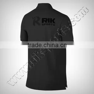 Black Polo T-Shirts, Sports T-Shirts, Casual T-Shirts With 100% Cotton thumbnail-2