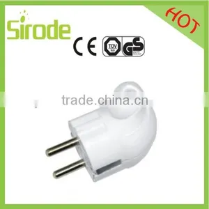 White and ABS Made 7101 Euro Style Factory Direct Sirode Adaptor 250V-50hz thumbnail-1