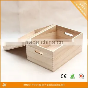 2015 Wholesale Custom Square Art Minds Wood Box thumbnail-4