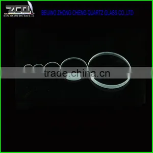 Polishing High Purity Round Quartz Glass Sheet Fused Silica Window thumbnail-2