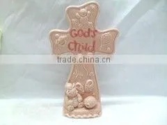 Thanksgiving Ceramic Decoration Craft Cross for Gift thumbnail-1