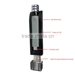 4GB MP3 FLAC Format Music Amplifier Voice Recorder With OTG Function GC-F8 thumbnail-3