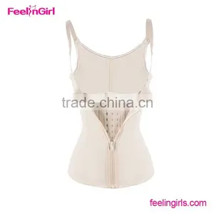 Zip and Hook Latex Waist Trainers Vest Accept Paypal thumbnail-1