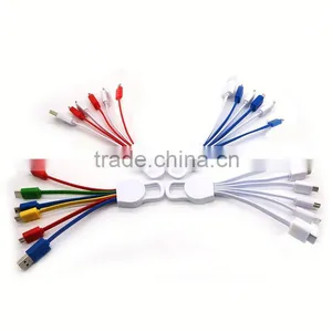 Noodle Flat Usb Data Charger Cable for Mobile Phone thumbnail-1