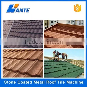 Natural Colorful Bond Tile Stone Coated Metal Roofing Materials,Roofing thumbnail-6
