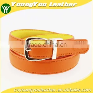 2015 Colorful Lady Reversible Leather Belt With Shiny Gold Remove Buckles in YiWu thumbnail-1