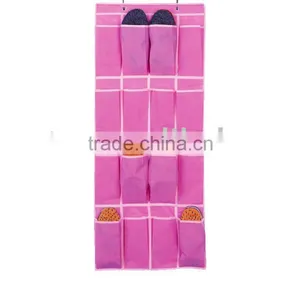 Pink pp Non-woven Shoe Bag thumbnail-1