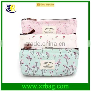 Countryside Flower Floral Cosmetic Makeup Bag Pouch thumbnail-1