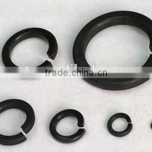 DIN 127 Spring Washer Carbon Steel Black Finish thumbnail-2