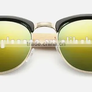 JMP628 UV400 Club Bamboo Sunglasses thumbnail-4