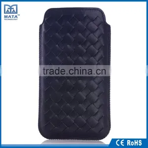 Customized Fashion PU Material Pull Out Leather Phone Case for Phone Pouch thumbnail-5