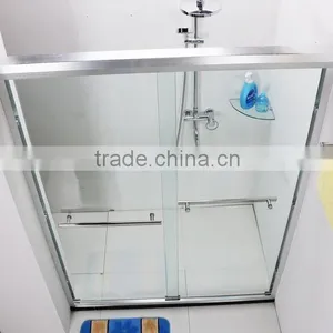 Economical Glass Sliding Shower Door D04 thumbnail-2