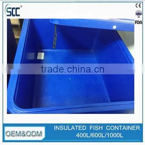 Insulated Plastic Tubs for Fish, Stackable Fish Tubs by Rotomolding Process thumbnail-3