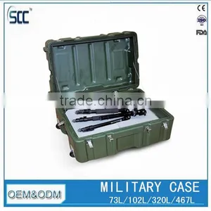 73L Army Green Plastic Equipment Case, Military Hard Case With Handle Quality Choice thumbnail-3