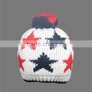 WHOLESALE ACRYLIC KNITTING WINTER WINTER HAT FOR BABY HAT thumbnail-1