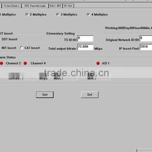 Iptv SPTS Mpts Mpeg-4 Encoder(4 CVBS+audio In,ASI+IP(UDP)/MPTS Out) thumbnail-3