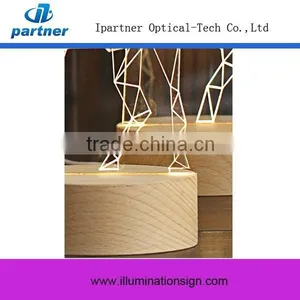 2015 New Product Custom 3D Table Night Light, Led Night Lamp thumbnail-2