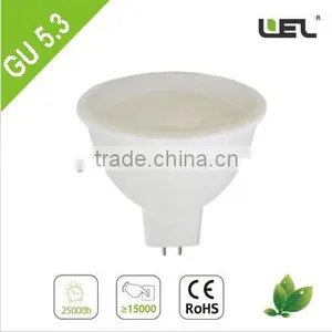 LED Spotlight Led 5W GU5.3 2835SMD RC Driver With Plastic and High Heat Dissipation thumbnail-1