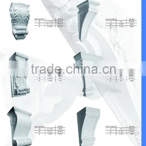 Plaster Corbels Polyurethane Crown Moulding Good Price Beautiful New Modern Stone Corbels thumbnail-3