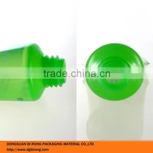 Clear Green Cosmetic Free Sample Packaging Tube thumbnail-2