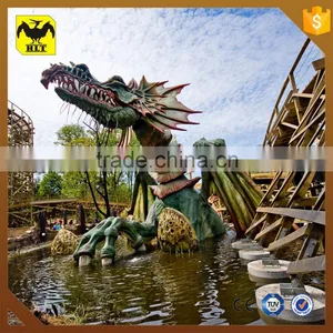 HLT Full Size Aniamtronic Western Dragon Model thumbnail-1