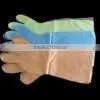 Disposable Elbow Length Long LDPE Glove Withrubber Band thumbnail-1