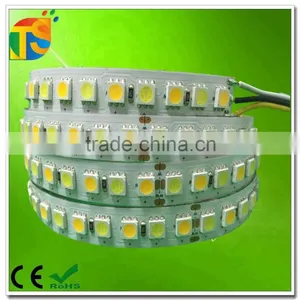 White /Warm White Two Color 5050 Smd Led Flexible Strip Light 120LEDs/M thumbnail-1