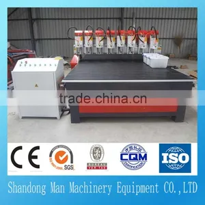Automatic 3d Wood Carving Cnc Router/ Multi Spindle Cnc Router 1325 thumbnail-2