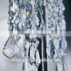 China Top K9 Crystal Prism Modern Lighting Spider Chandeliers thumbnail-2