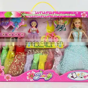 Plastic Dressing Girl Doll Toys thumbnail-1
