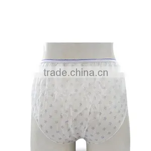 Ladies' Disposable Paper Panties With Printing for Days of The Menstrual Cycle,Hospitals,Pregnancy,Travel Supplier's Choice thumbnail-3