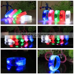 Party Supply LED Sound and Music Activated Bracelet Party Supplies thumbnail-4