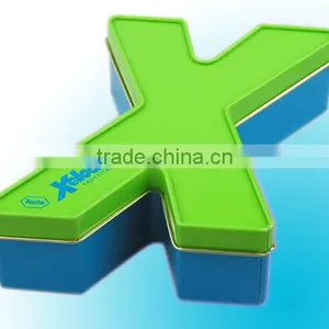 X Shape Tin Box & Attractive Design Metal Box Modern Design of Tin Box thumbnail-1