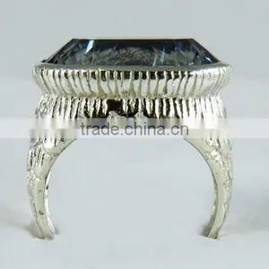 Fields Of Summer !! Mystic Topaz 925 Sterling Silver Ring, Silver Jewelry Manufacturer, Gemstone Silver Jewelry thumbnail-1