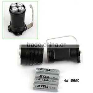 Lumifire 3100A Powerful Flashlight Strong Light Torch Camping LED Flashlight Torch thumbnail-3